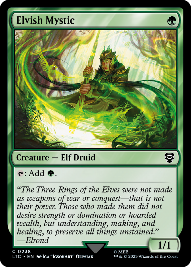 Elvish Mystic [The Lord of the Rings: Tales of Middle-Earth Commander] | Good Games North