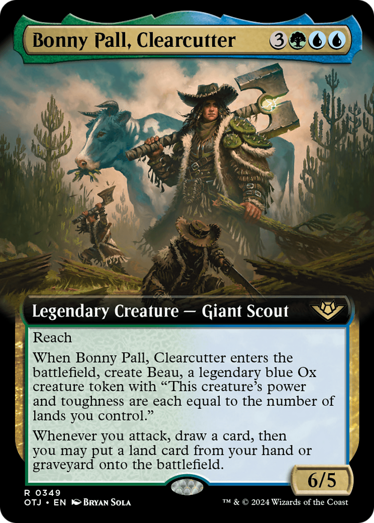 Bonny Pall, Clearcutter (Extended Art) [Outlaws of Thunder Junction] | Good Games North