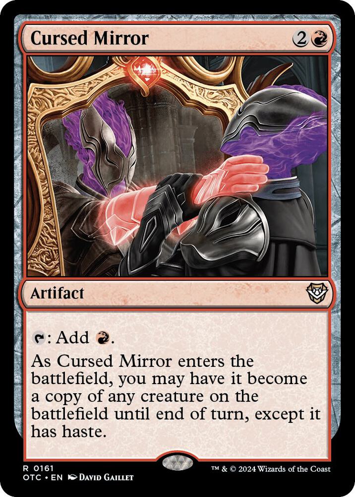 Cursed Mirror (Commander: Outlaws of Thunder Junction)  | Good Games North