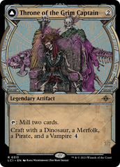 Throne of the Grim Captain // The Grim Captain (Showcase) [The Lost Caverns of Ixalan] | Good Games North