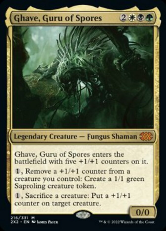Ghave, Guru of Spores [Double Masters 2022] | Good Games North