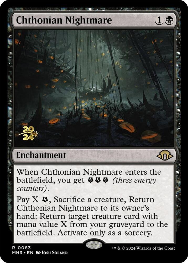 Chthonian Nightmare (Prerelease Cards)  - Foil | Good Games North