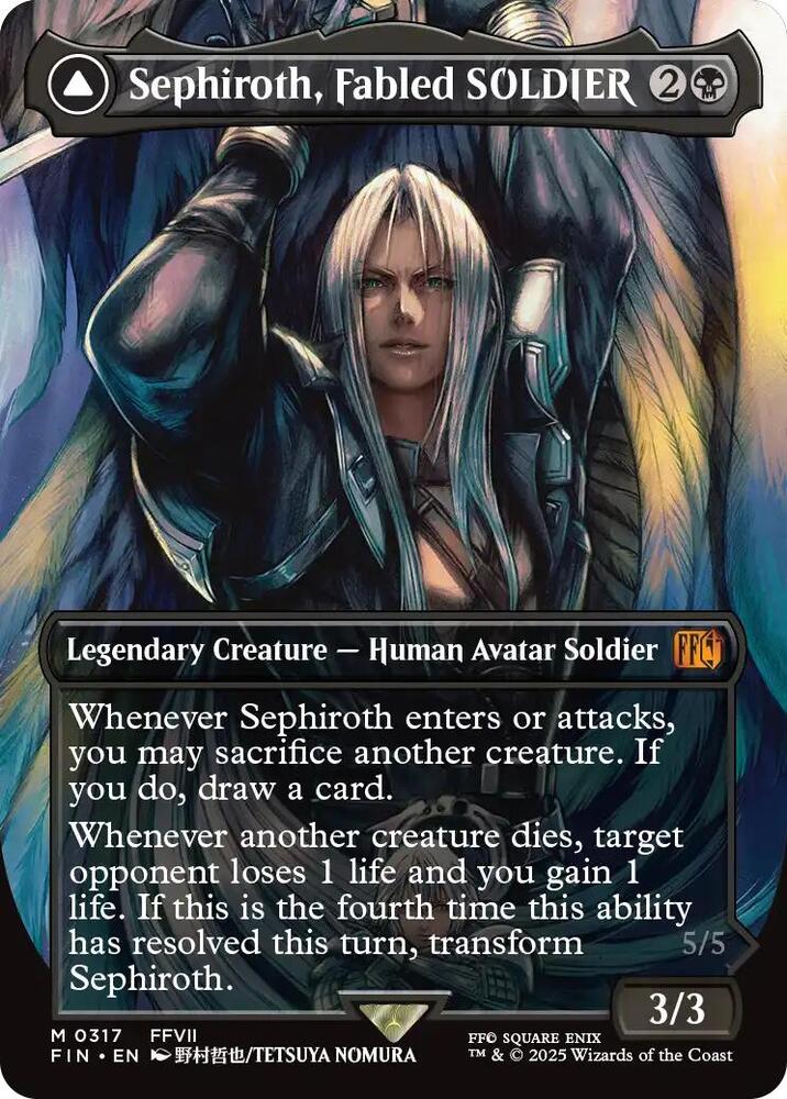 Sephiroth Fabled SOLDIER Borderless 0317 (FINAL FANTASY)  | Good Games North