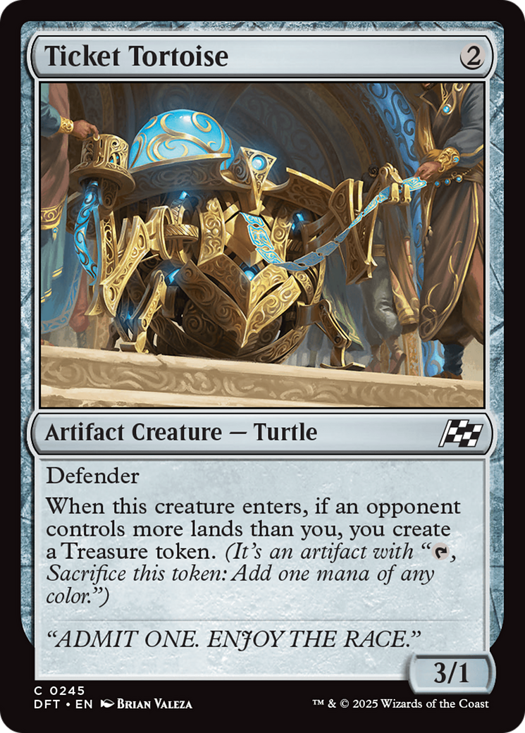 Ticket Tortoise [Aetherdrift] | Good Games North