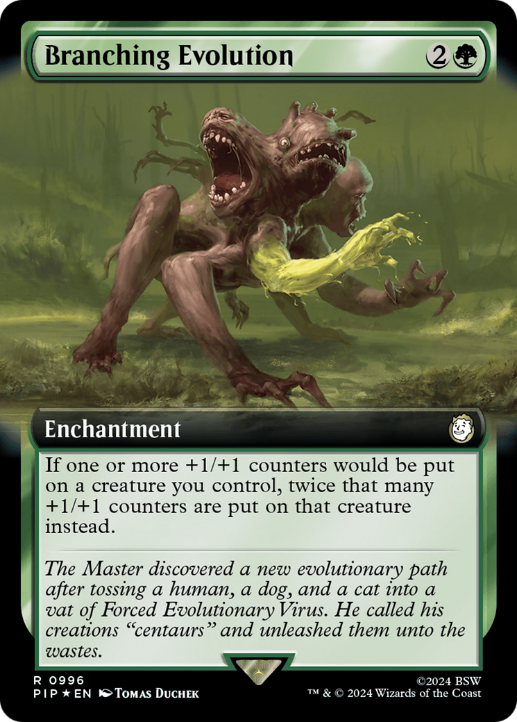 Branching Evolution (Extended Art) (Surge Foil) [Fallout] | Good Games North