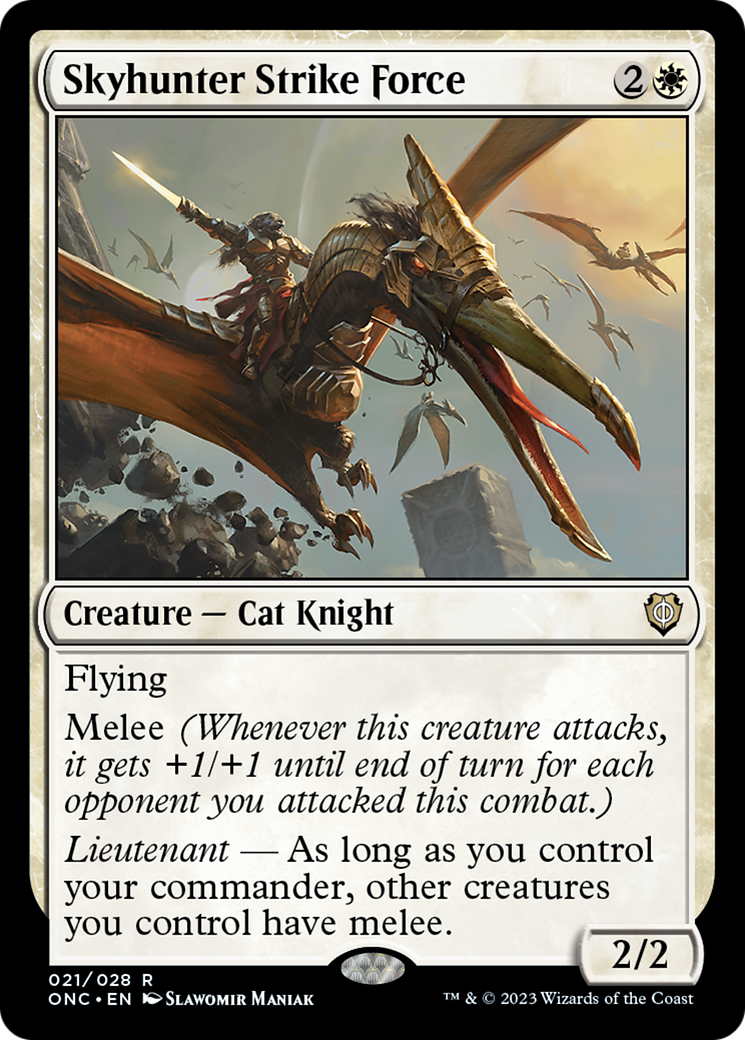 Skyhunter Strike Force [Phyrexia: All Will Be One Commander] | Good Games North