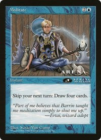 Meditate (Oversized) [Oversize Cards] | Good Games North