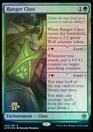 Ranger Class [Dungeons & Dragons: Adventures in the Forgotten Realms Prerelease Promos] | Good Games North