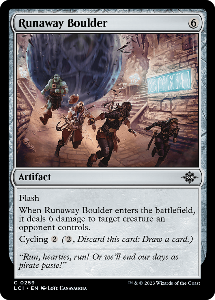 Runaway Boulder [The Lost Caverns of Ixalan] | Good Games North