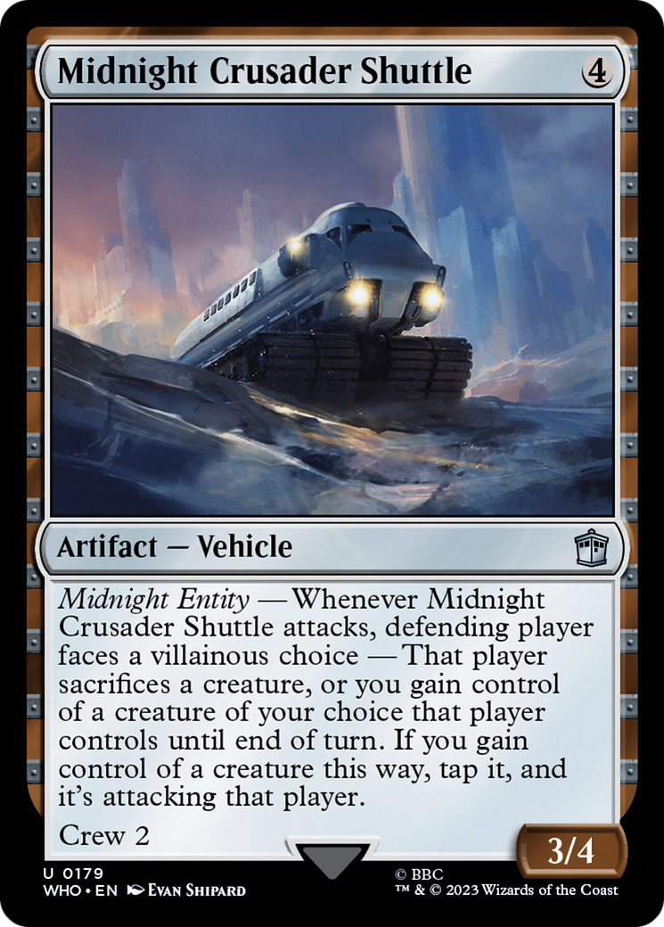 Midnight Crusader Shuttle [Doctor Who] | Good Games North