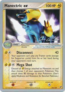Manectric ex (101/107) (Mewtrick - Jason Klaczynski) [World Championships 2006] | Good Games North