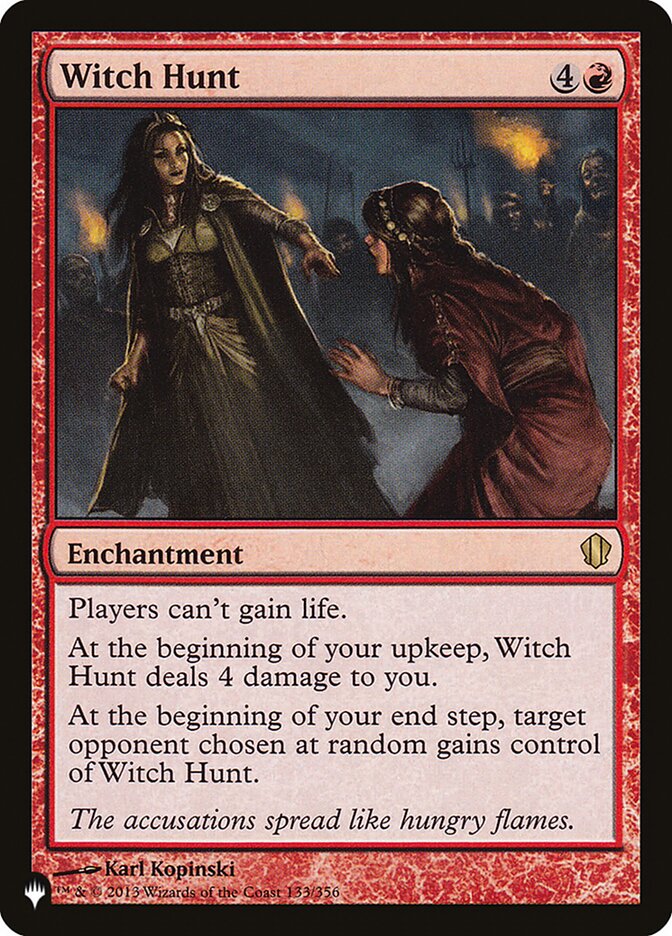 Witch Hunt [The List] | Good Games North