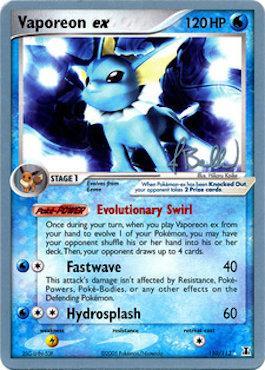 Vaporeon ex (110/113) (Eeveelutions - Jimmy Ballard) [World Championships 2006] | Good Games North