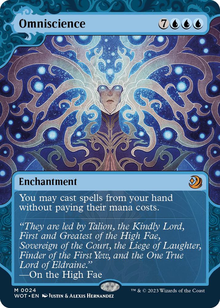 Omniscience (Wilds of Eldraine: Enchanting Tales)  - Foil | Good Games North