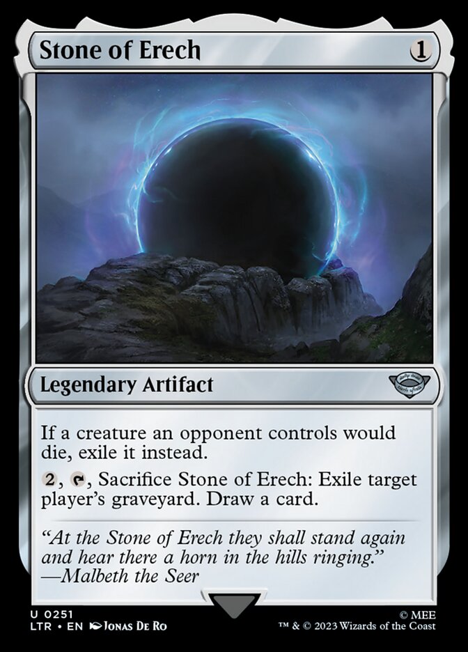 Stone of Erech (Universes Beyond: The Lord of the Rings: Tales of Middle-earth)  - Foil | Good Games North