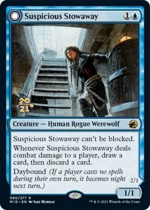 Suspicious Stowaway (Prerelease Cards)  - Foil | Good Games North