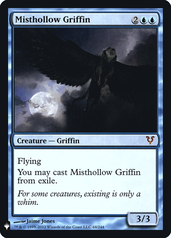 Misthollow Griffin [Mystery Booster] | Good Games North