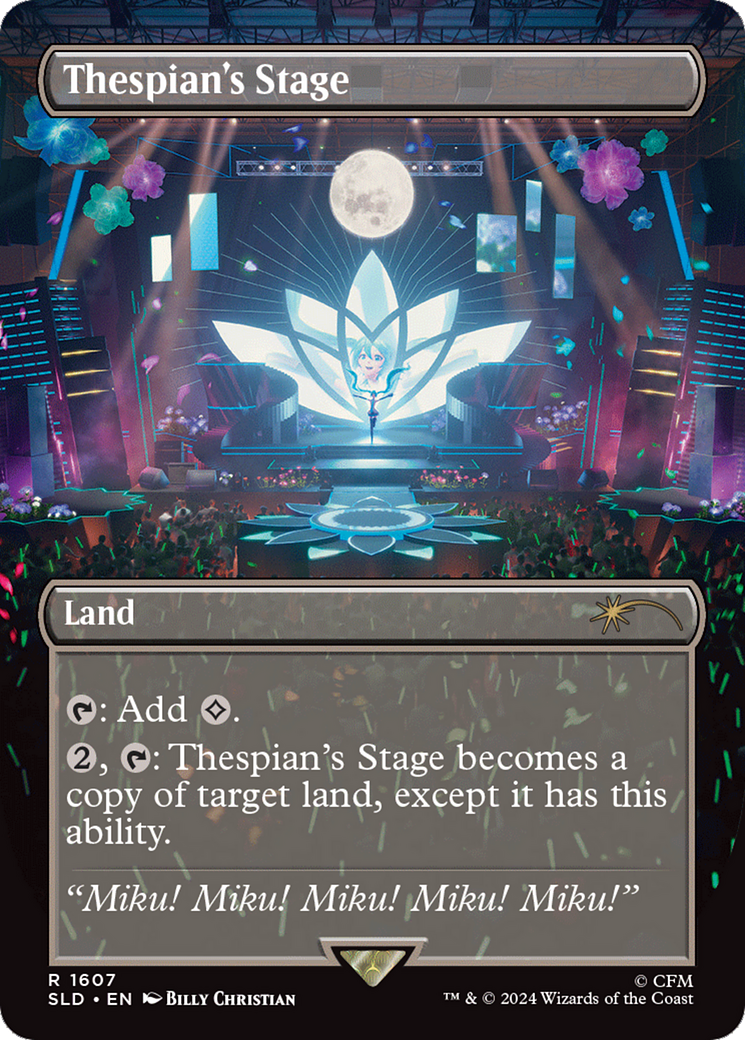 Thespian's Stage (Rainbow Foil) [Secret Lair Drop Series] | Good Games North