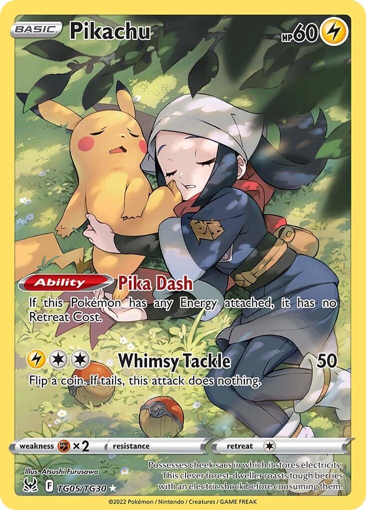 Pikachu (TG05/TG30) [Sword & Shield: Lost Origin] | Good Games North