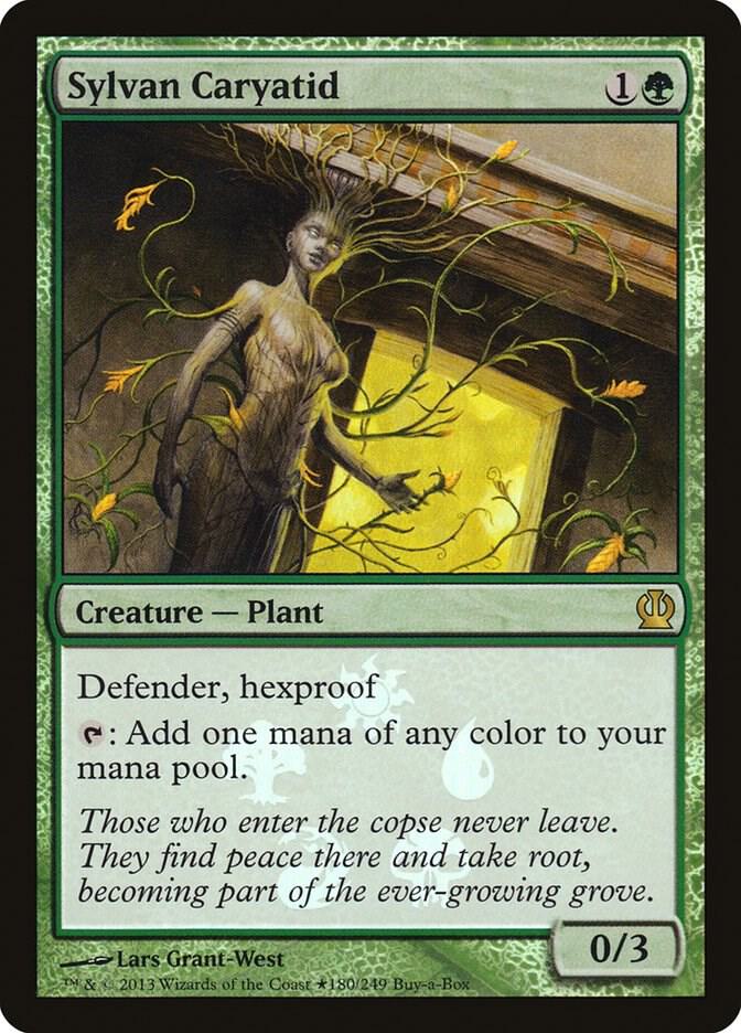 Sylvan Caryatid (Buy-A-Box Promos)  - Foil | Good Games North