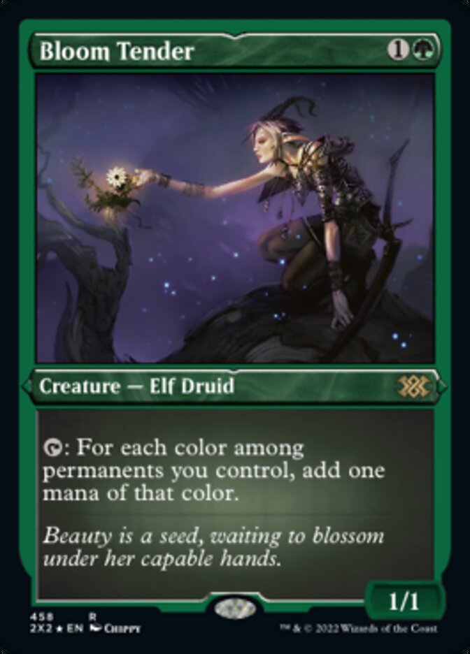 Bloom Tender (Foil Etched) [Double Masters 2022] | Good Games North