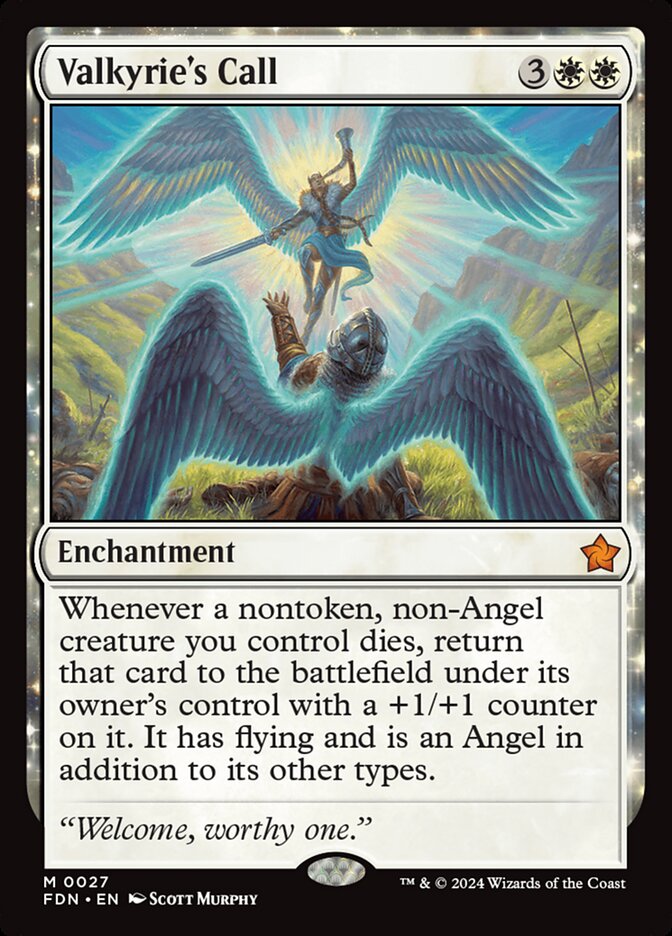 Valkyrie's Call (Foundations)  - Foil | Good Games North