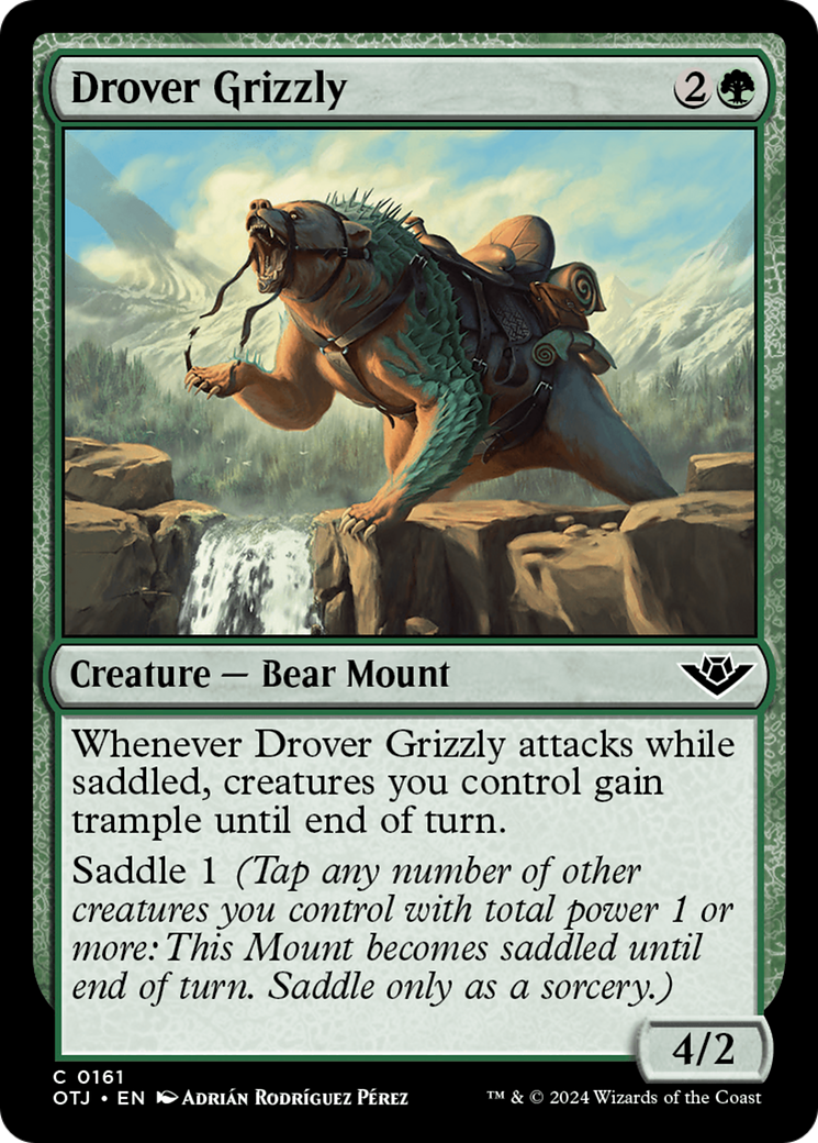 Drover Grizzly [Outlaws of Thunder Junction] | Good Games North