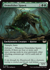 Demolisher Spawn (Extended Art) [Duskmourn: House of Horror Commander] | Good Games North