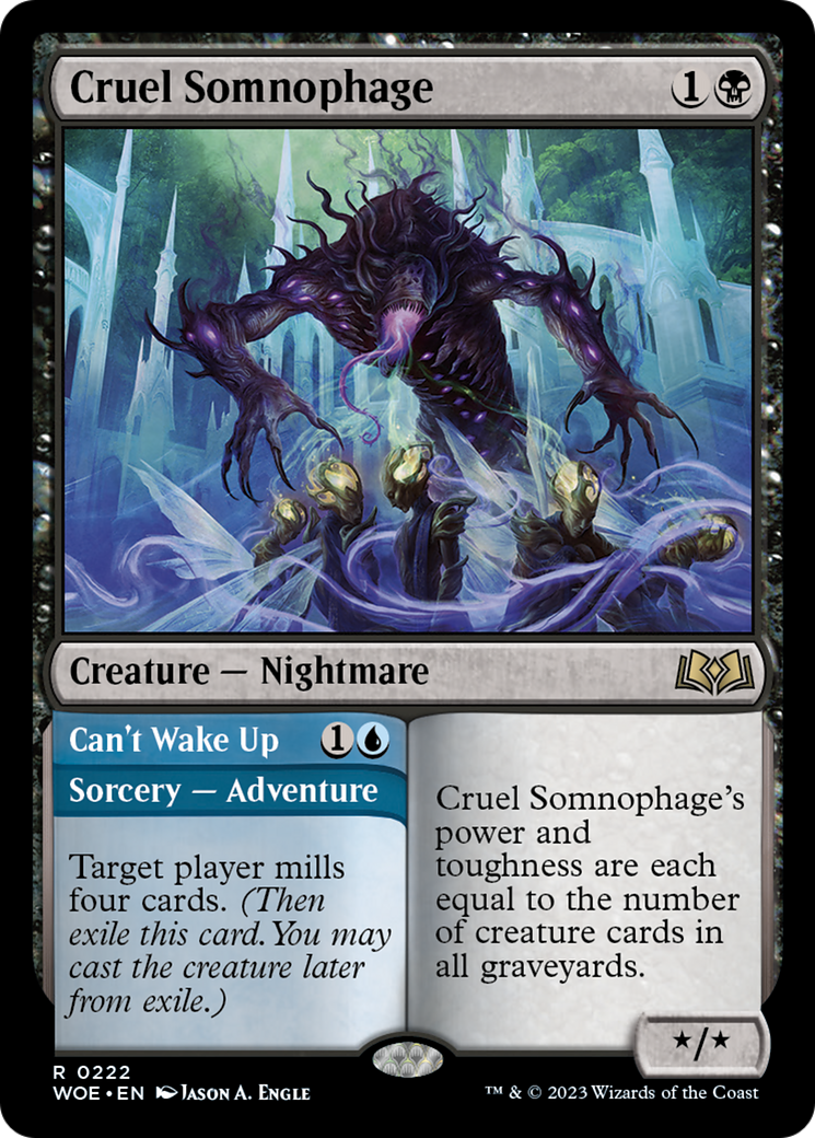 Cruel Somnophage // Can't Wake Up [Wilds of Eldraine] | Good Games North