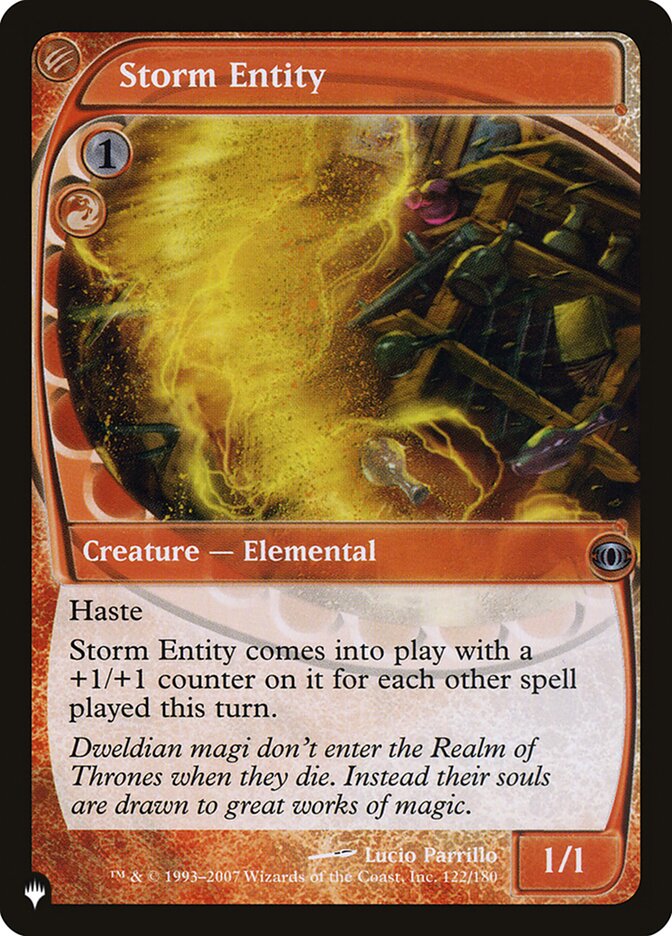 Storm Entity [The List] | Good Games North