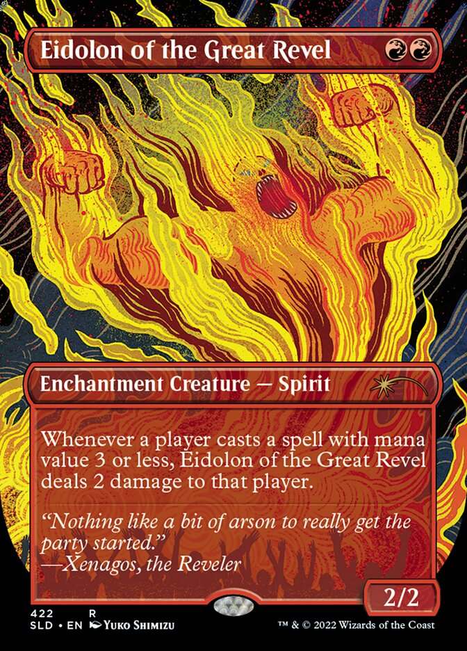 Eidolon of the Great Revel (Borderless) [Secret Lair Drop Series] | Good Games North