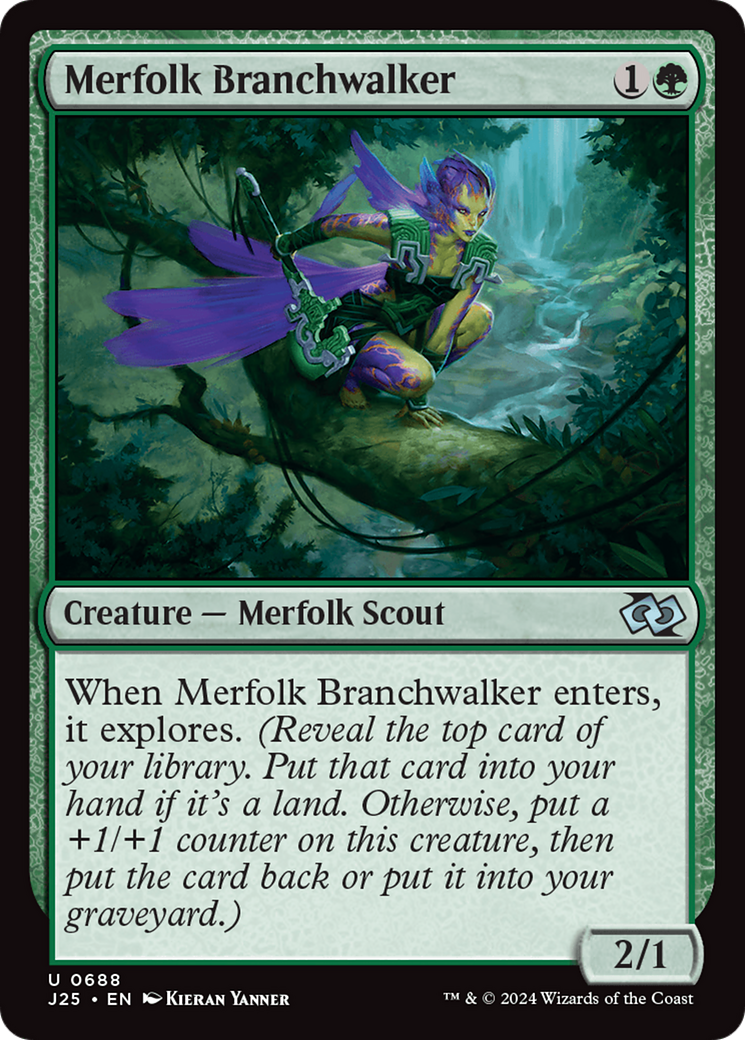 Merfolk Branchwalker [Foundations Jumpstart] | Good Games North