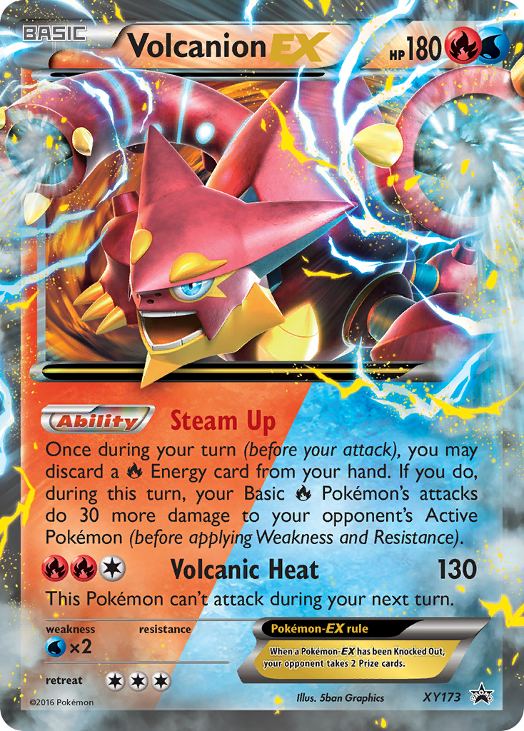 Volcanion EX (XY173) [XY: Black Star Promos] | Good Games North