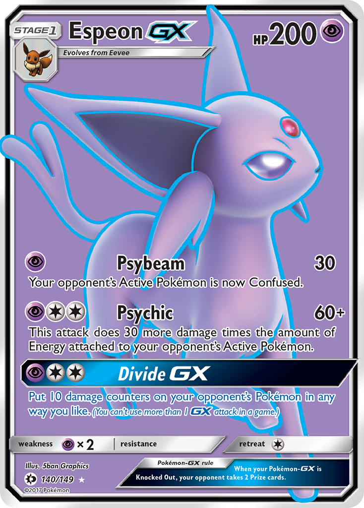 Espeon GX (140/149) [Sun & Moon: Base Set] | Good Games North