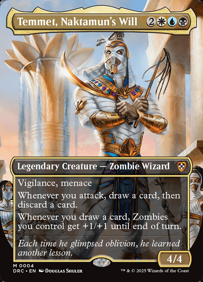 Temmet, Naktamun's Will (Commander: Aetherdrift)  | Good Games North