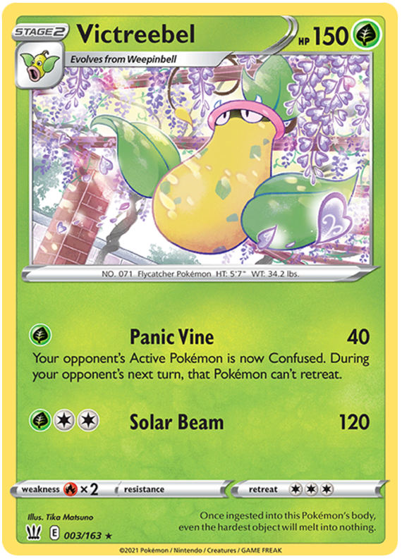 Victreebel (003/163) [Sword & Shield: Battle Styles] | Good Games North