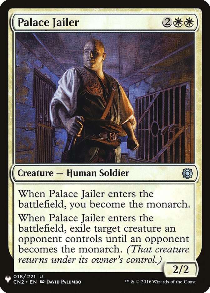Palace Jailer [Mystery Booster] | Good Games North