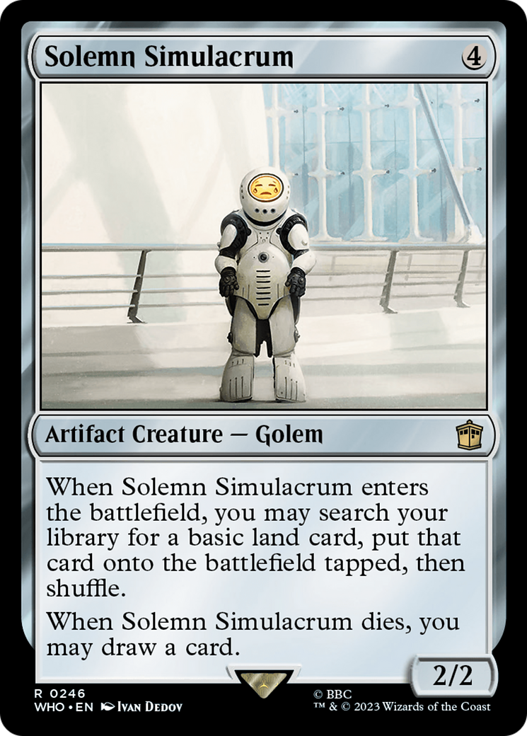 Solemn Simulacrum [Doctor Who] | Good Games North