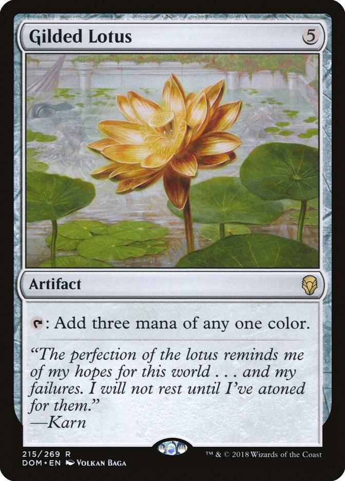Gilded Lotus 215/269 (Dominaria)  - Foil | Good Games North