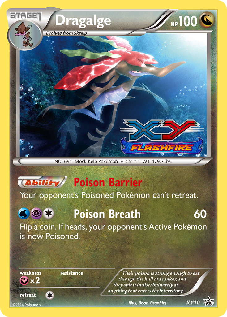 Dragalge (XY10) [XY: Black Star Promos] | Good Games North
