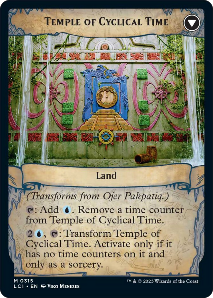 Ojer Pakpatiq, Deepest Epoch // Temple of Cyclical Time (Showcase) [The Lost Caverns of Ixalan] | Good Games North