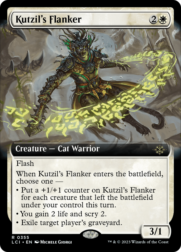 Kutzil's Flanker (Extended Art) [The Lost Caverns of Ixalan] | Good Games North