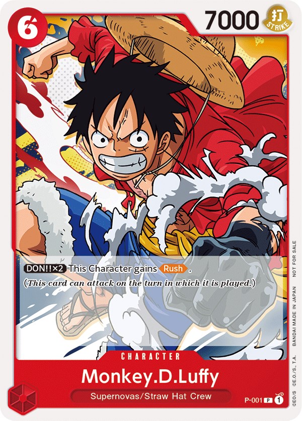 Monkey.D.Luffy (Super Pre-Release) [Participant] [One Piece Promotion Cards] | Good Games North