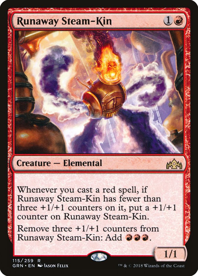 Runaway Steam Kin 115 (Guilds of Ravnica)  | Good Games North