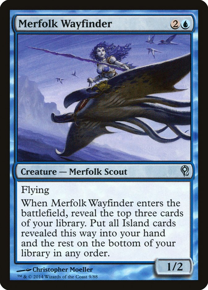 Merfolk Wayfinder [Duel Decks: Jace vs. Vraska] | Good Games North