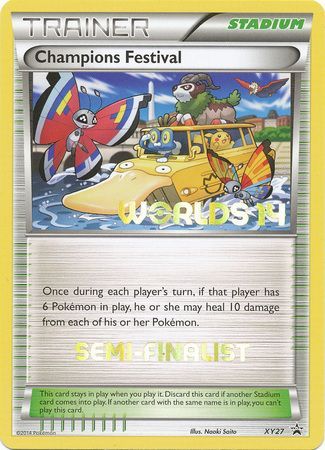 Champions Festival (XY27) (2014 Semi Finalist) [XY: Black Star Promos] | Good Games North