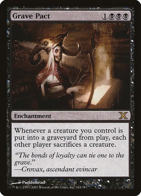 Grave Pact 144/383 (10th Edition)  - Foil | Good Games North