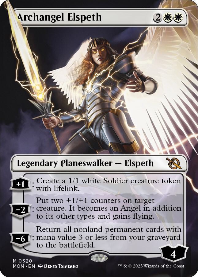 Archangel Elspeth Borderless (March of the Machine)  | Good Games North