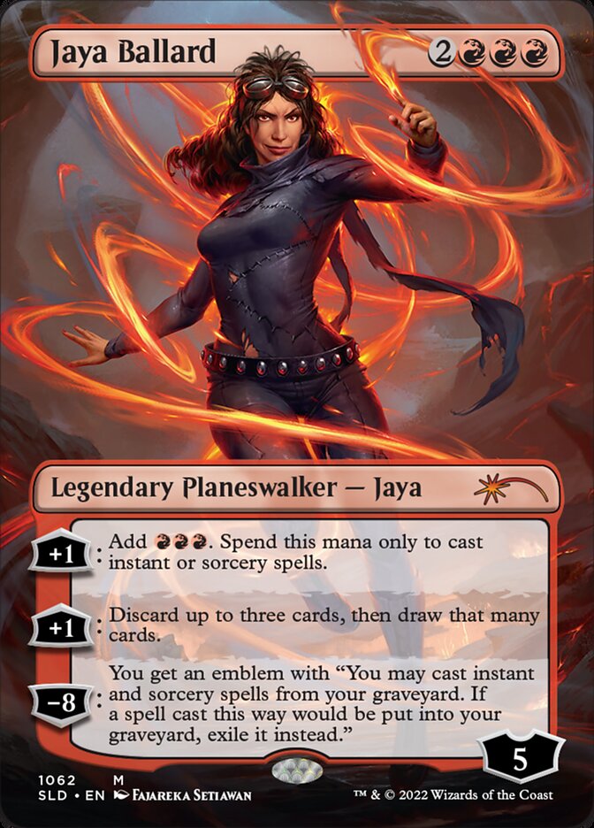Jaya Ballard (Borderless) [Secret Lair Drop Series] | Good Games North