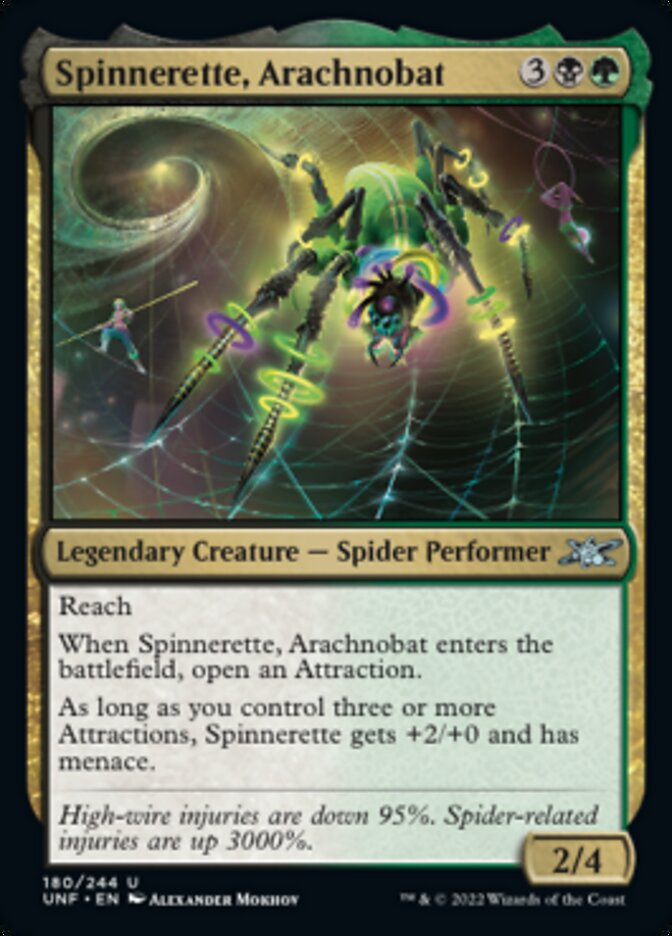 Spinnerette, Arachnobat [Unfinity] | Good Games North